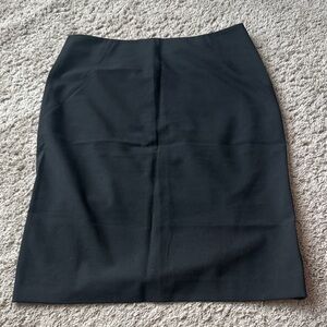Express Elegant Black Pencil Skirt
